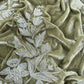 Light Green Pure Velvet Unstitched Suit In Dori Embroidery