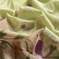 linen chanderi suit with jamdani weaving