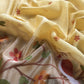 linen chanderi suit with jamdani weaving

