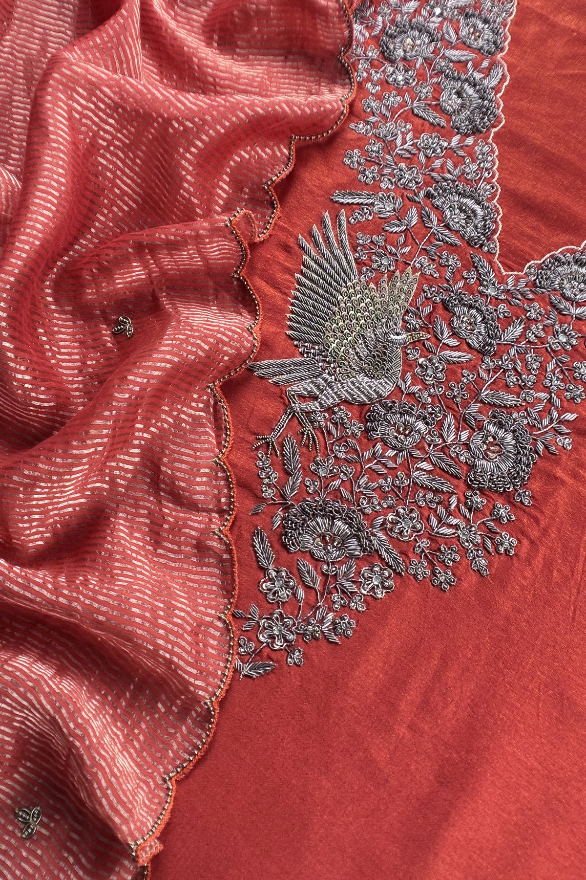 Indian ethnic wear handloom silk suits for women

