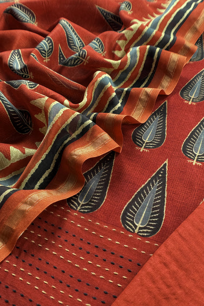 Pure maheshwari suit for women

