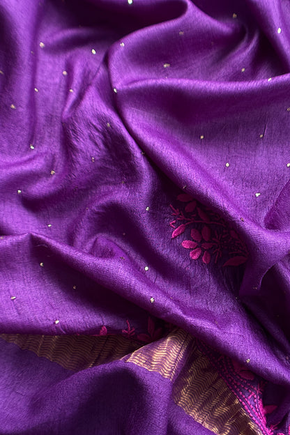 Indian ethnic wear tussar suits for women

