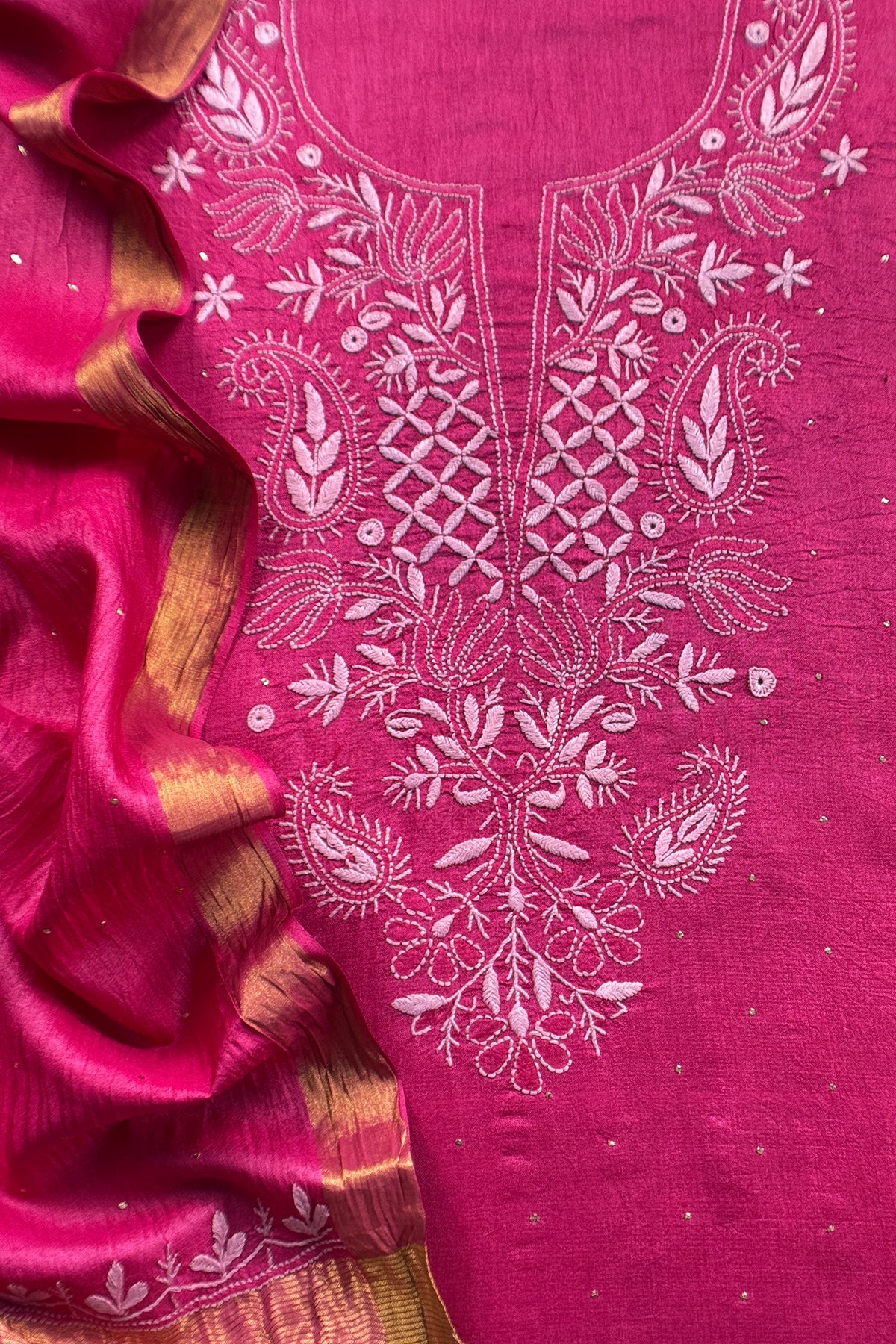 Buy party wear tussar silk suit for women

