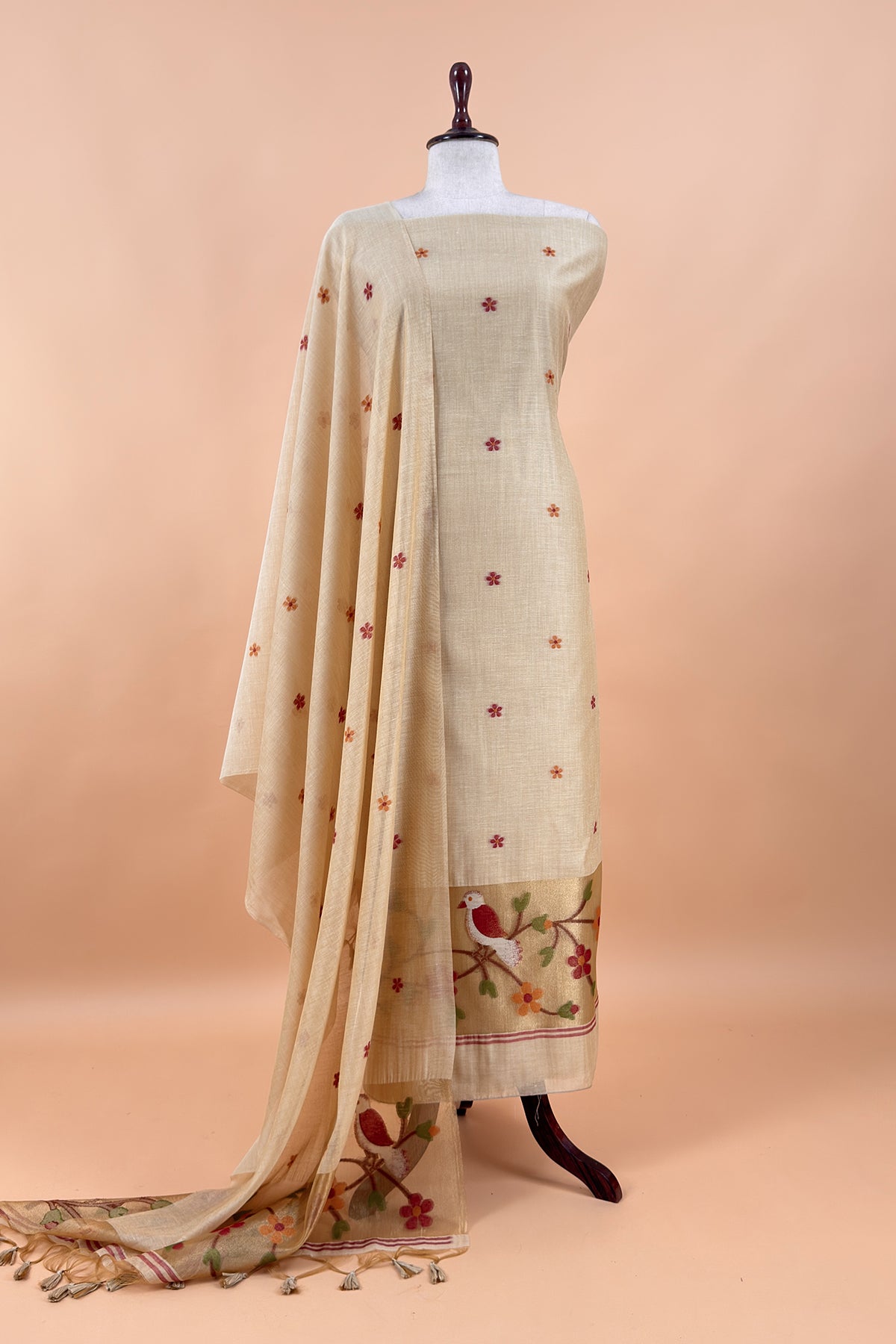 Premium quality jamdani suit for women

