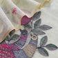 Light Green Linen Chanderi Suit With Jamdani Weaving