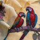 linen chanderi suit with jamdani weaving

