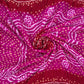 Red Bride and Baraat Red Handloom Silk Kurta and Bandhani Gajji Silk dupatta with Embroidery