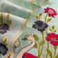 linen chanderi suit with jamdani weaving

