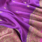 Pink Handloom Raw Silk Kurta And Kora Silk Dupatta With Gold Kadwa Weaving