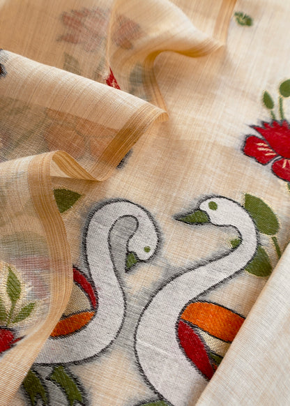 buy jamdani unstitched suit with dupatta

