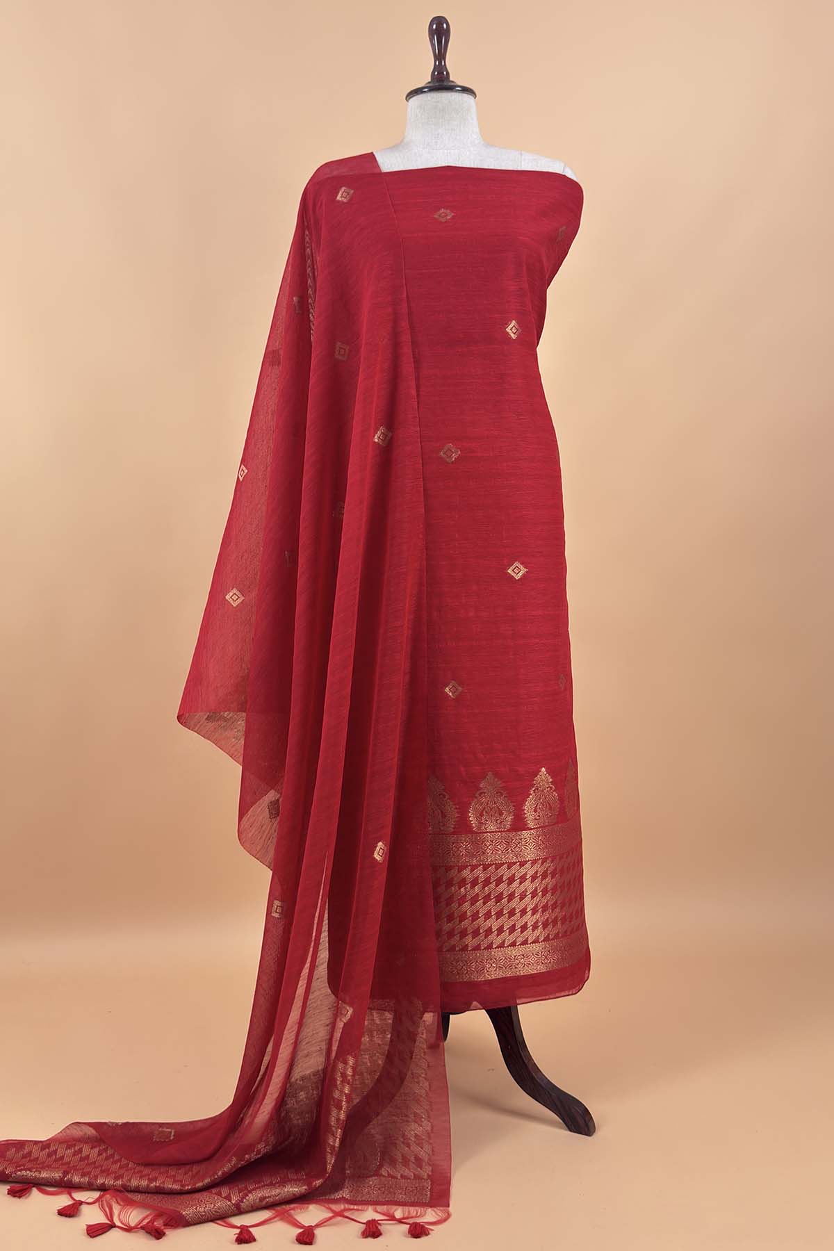 Premium quality jamdani suit for women

