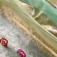 Handloom tissue silk unstitched suit fabric

