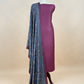 Wine Pashmina Suit With Digital Print Dupatta