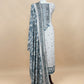 White And Grey Winters Spun Pashmina Digital Print Suit Fabric