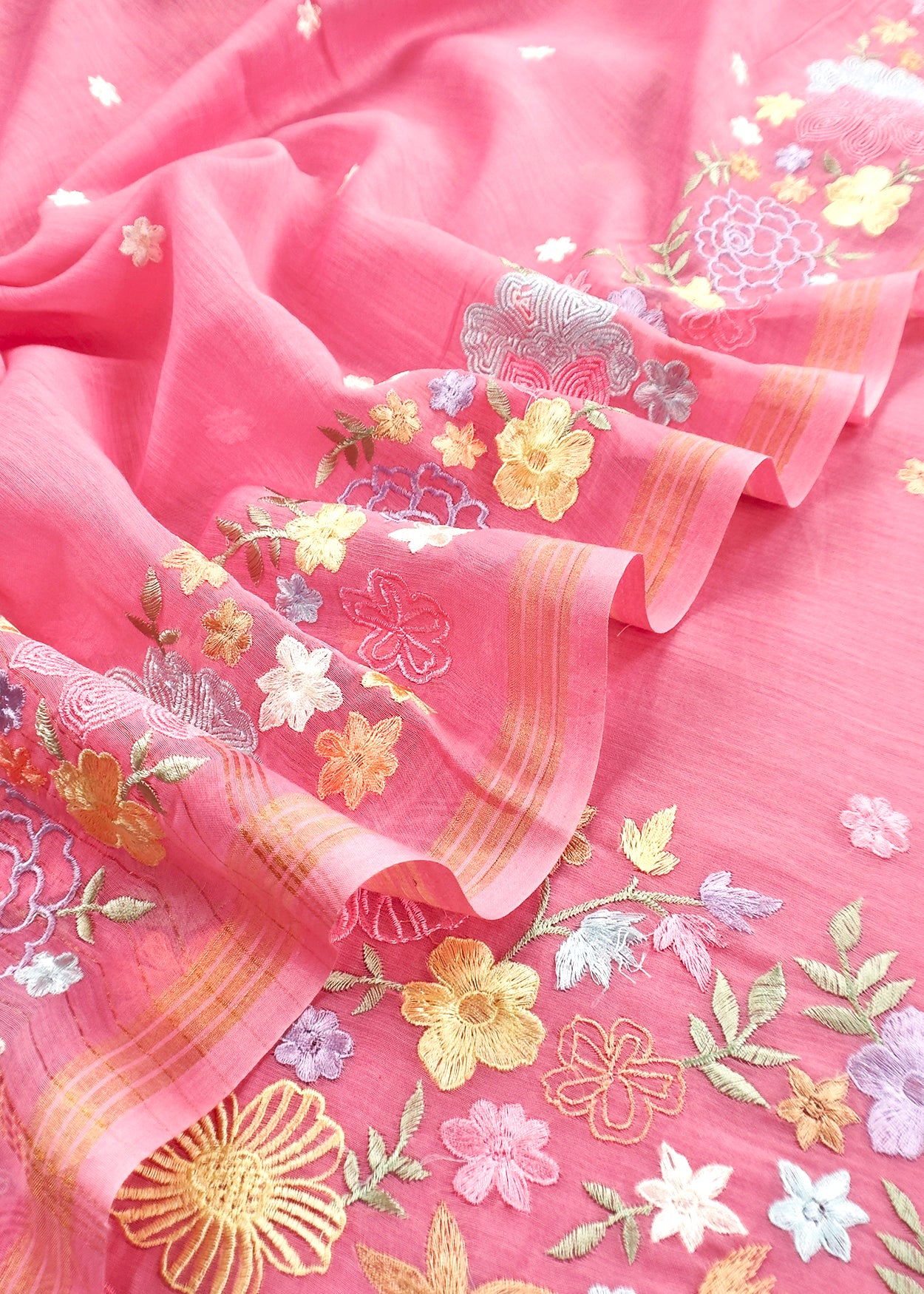 Mul cotton suit gifting for women

