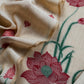 Begie Linen Chanderi Suit With Jamdani Weaving
