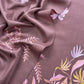 Unstitched Woolen Suit With Aari Embroidery Work