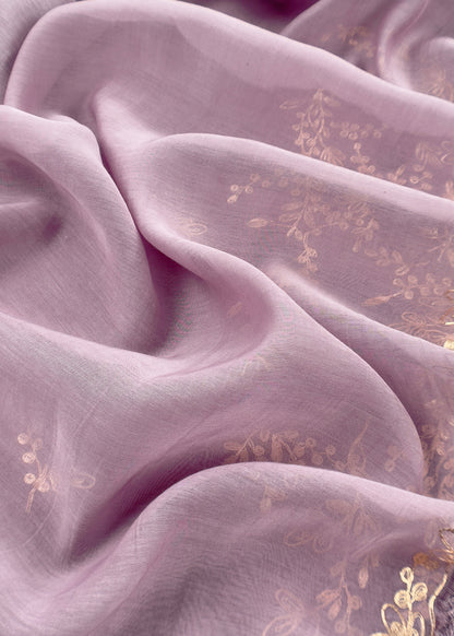 mulmul unstitched suit with dupatta

