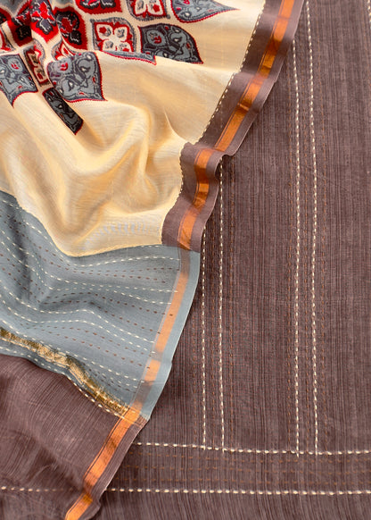 Summer wear maheshwari suit with dupatta