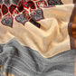 Pure maheshwari suit with Kantha stitch hand