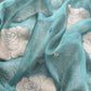 Pine Green Banarasi Silk Brocade Suit With Organza Dupatta