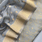 Banarasi Silk Brocade Suit With Organza Dupatta