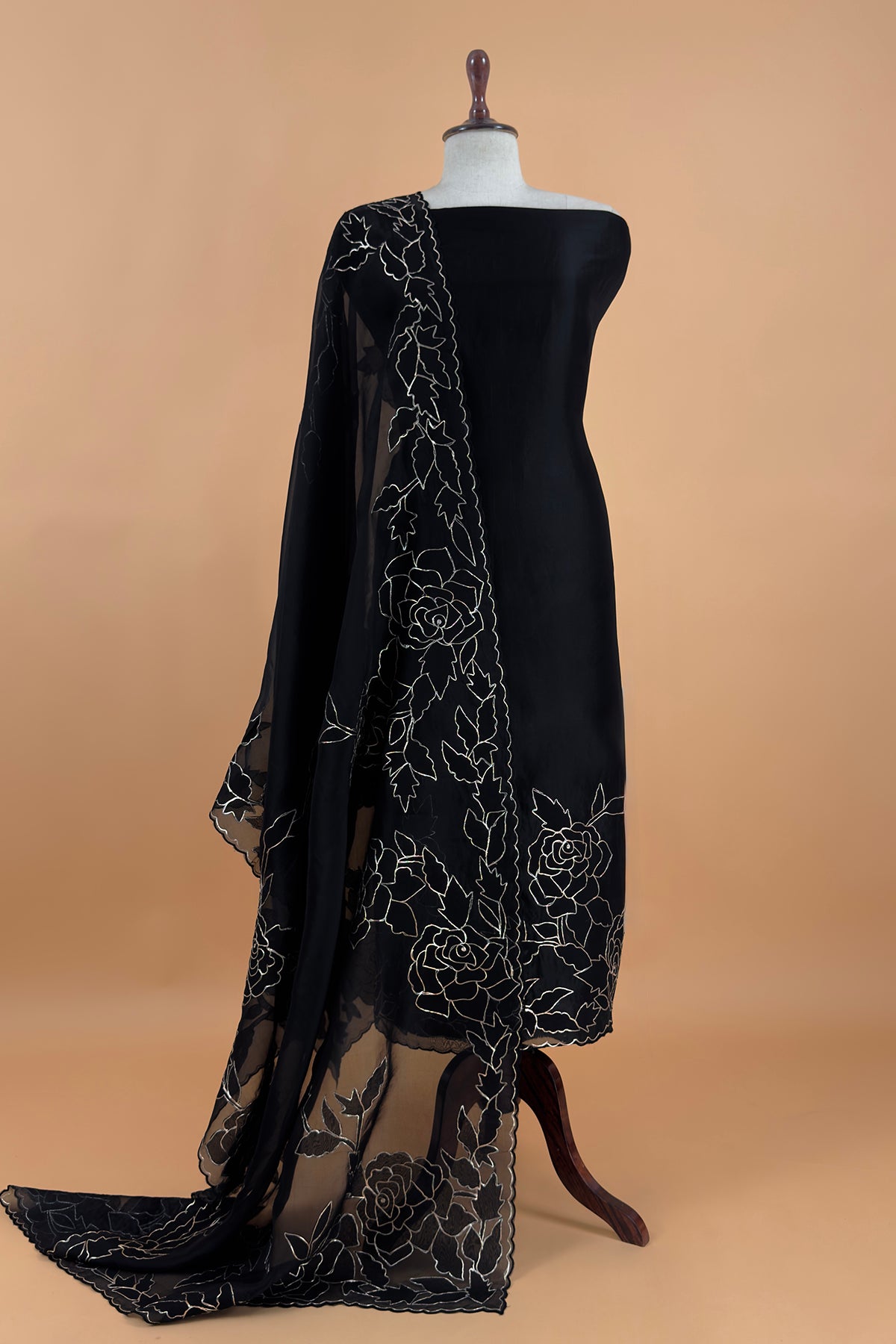 Organza unstitched suit set at the best price

