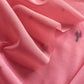 Pink Linen Chanderi Suit With Lotus Jamdani Weaving