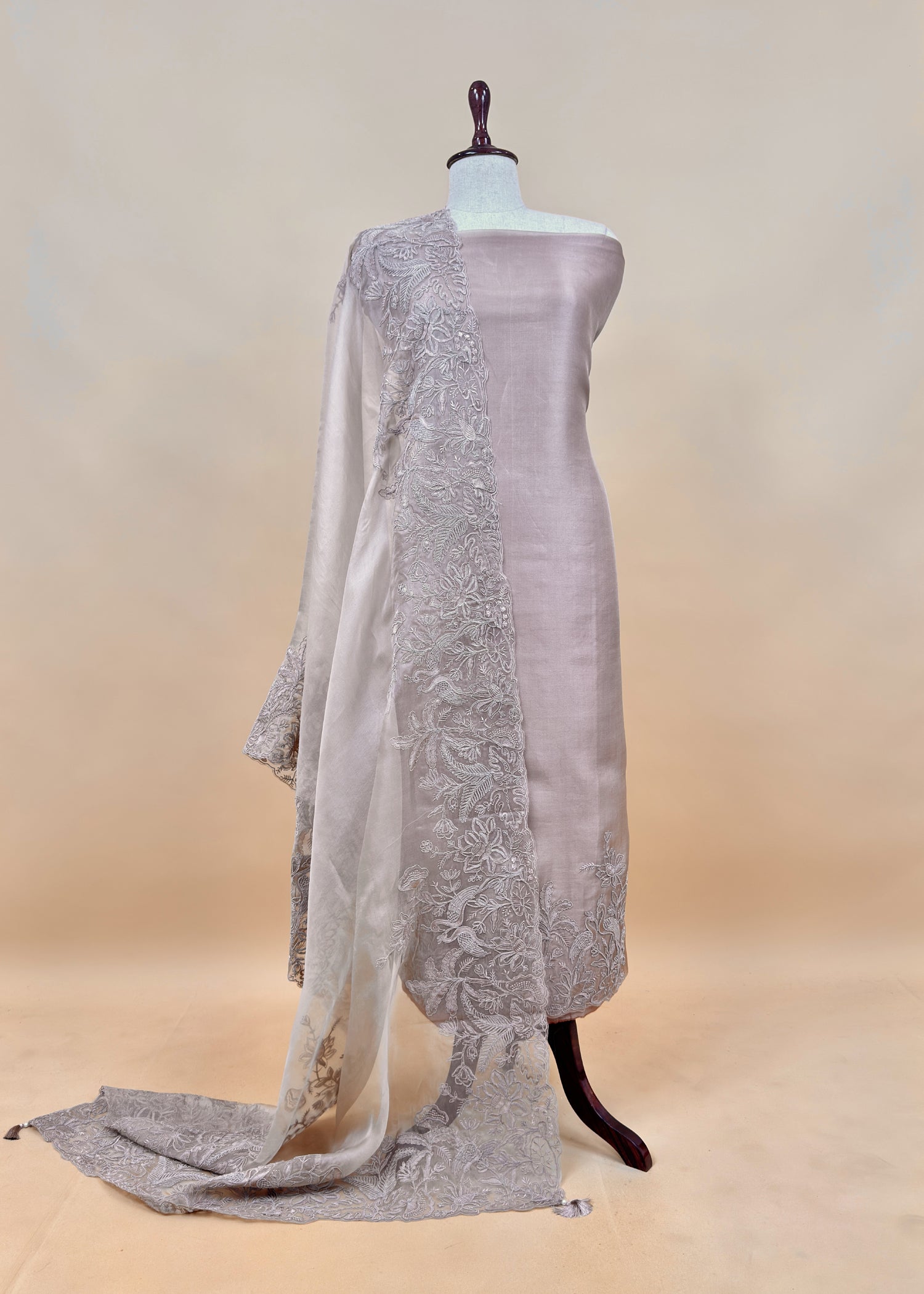 Shop designer organza suit for party and wed