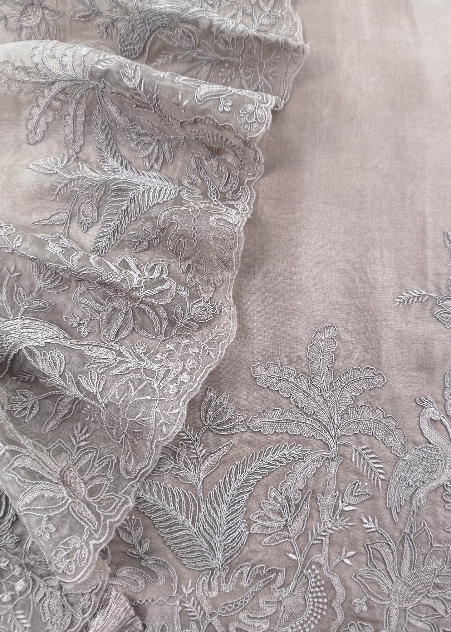 organza suit for the trousseau collection