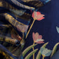Indian traditional wear unstitched silk fabric

