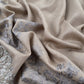 Beige Pure Merino Wool with Beautiful Aari Embroidery