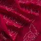 Handloom organza suit with applique and pitta work

