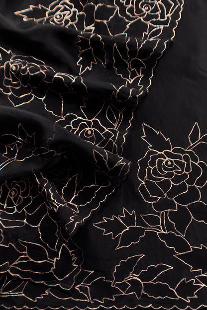 Luxury handloom organza suit with dupatta


