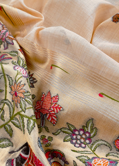 jamdani weaved suit for gifting mom

