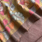 Unstitched Pashmina Suit Kalamkari Pashmina Dupatta