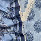 Indigo Blue Hand-Block Printed Pure Cotton Suit