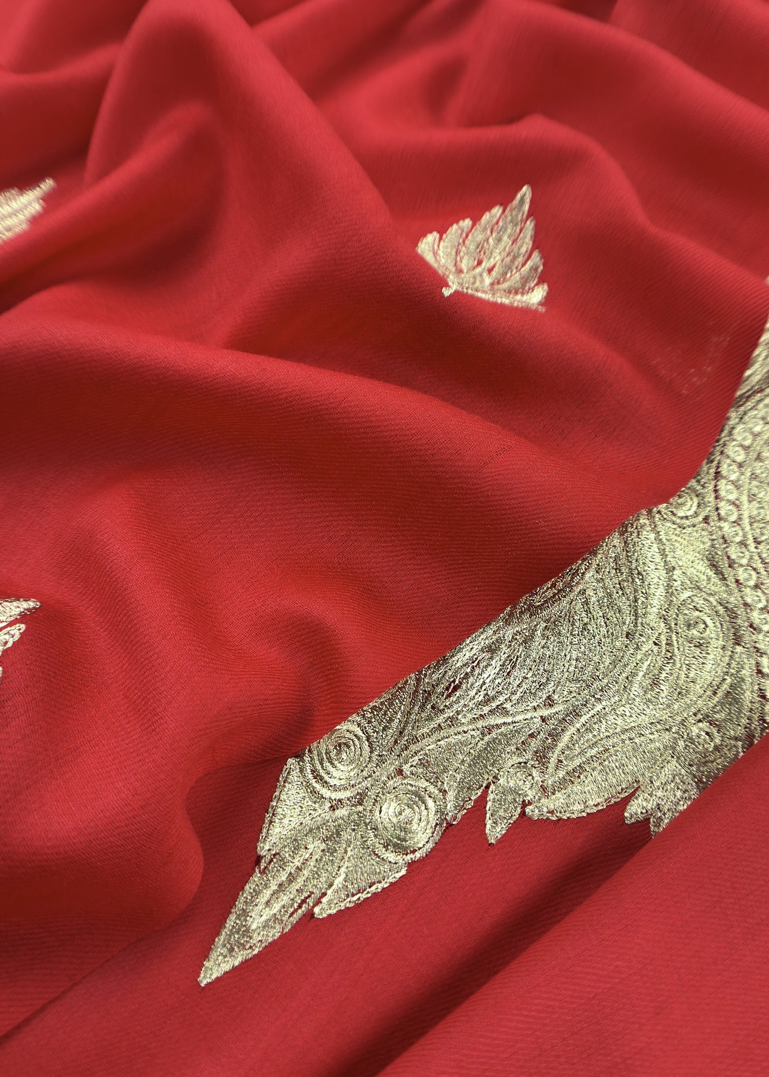 buy unstitched woolen suit in kani weaving