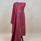 Red Premium Pashmina Silk Suit With Dupatta