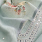linen unstitched suit for gifting woman


