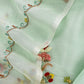 Luxury Handloom kora silk suit with dupatta

