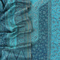 Blue Premium Pashmina Silk Suit With Dupatta