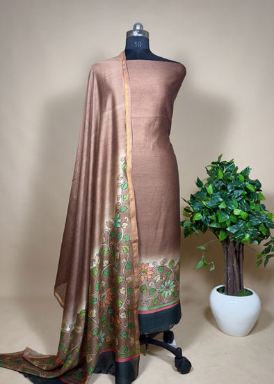 Brown Kalamkari suit