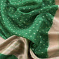 Green Pure Varanasi Silk Kurta And Kora Silk Dupatta With Cutwork Zari Weaving