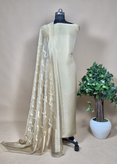 Brocade Kurta and Brightness Dupatta 