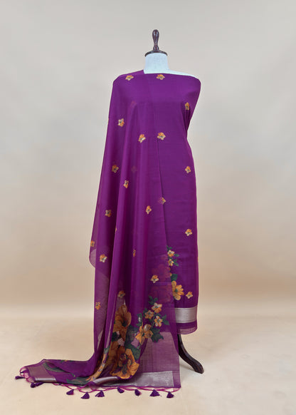 Premium quality jamdani suit for women