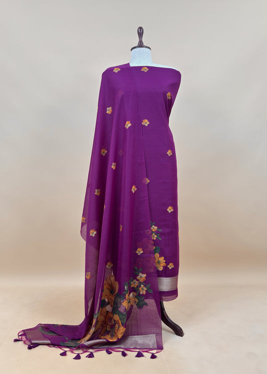 Premium quality jamdani suit for women