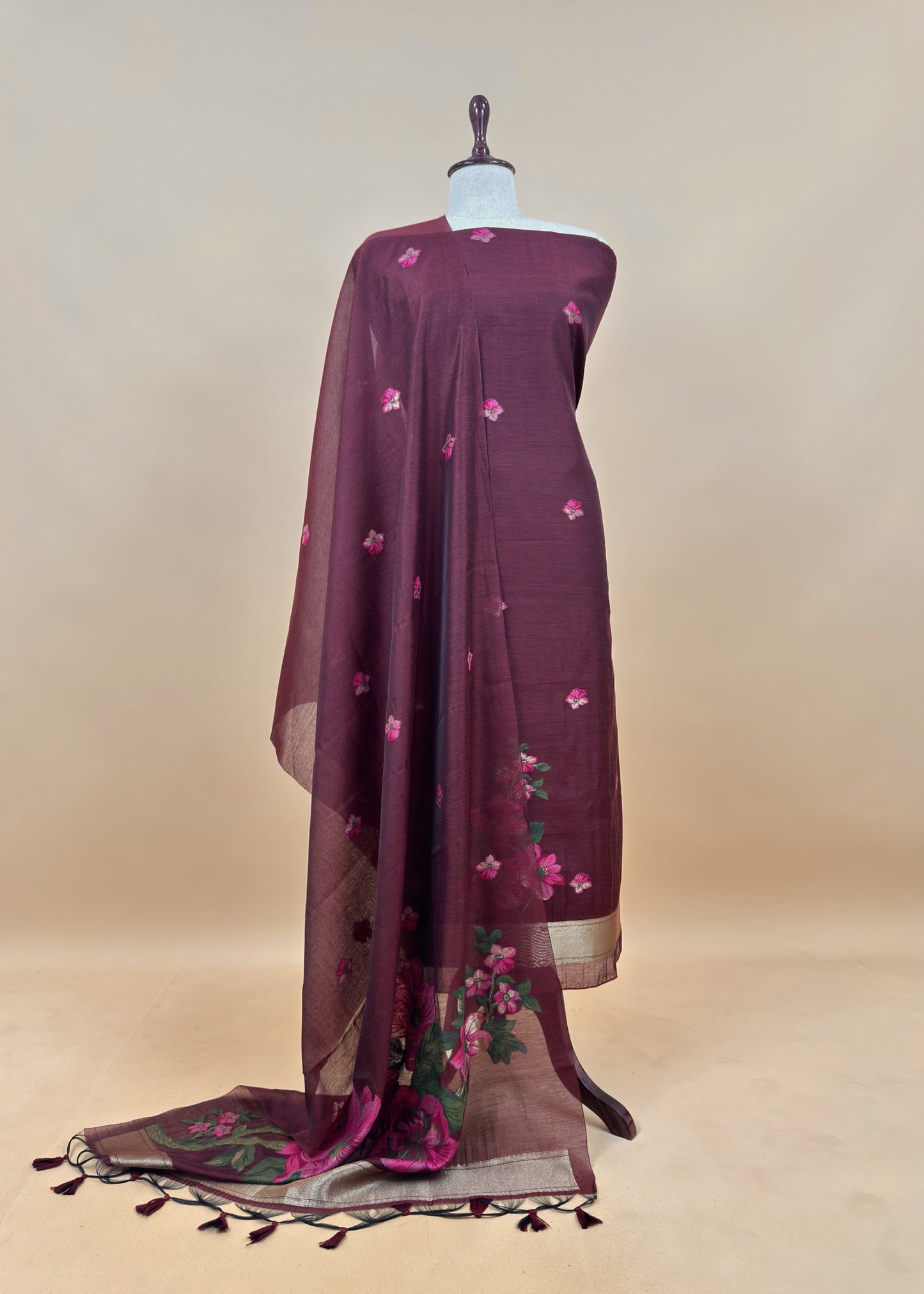 Premium quality jamdani suit for women