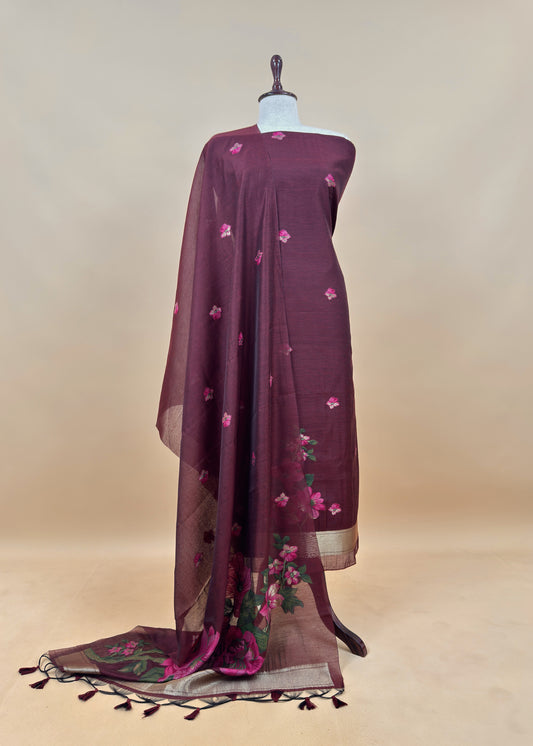 Premium quality jamdani suit for women