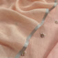 Peach Presenting Our Pure Linen Unstitched Dupatta-Suit From Kalasheel’s The Little Garden Collection